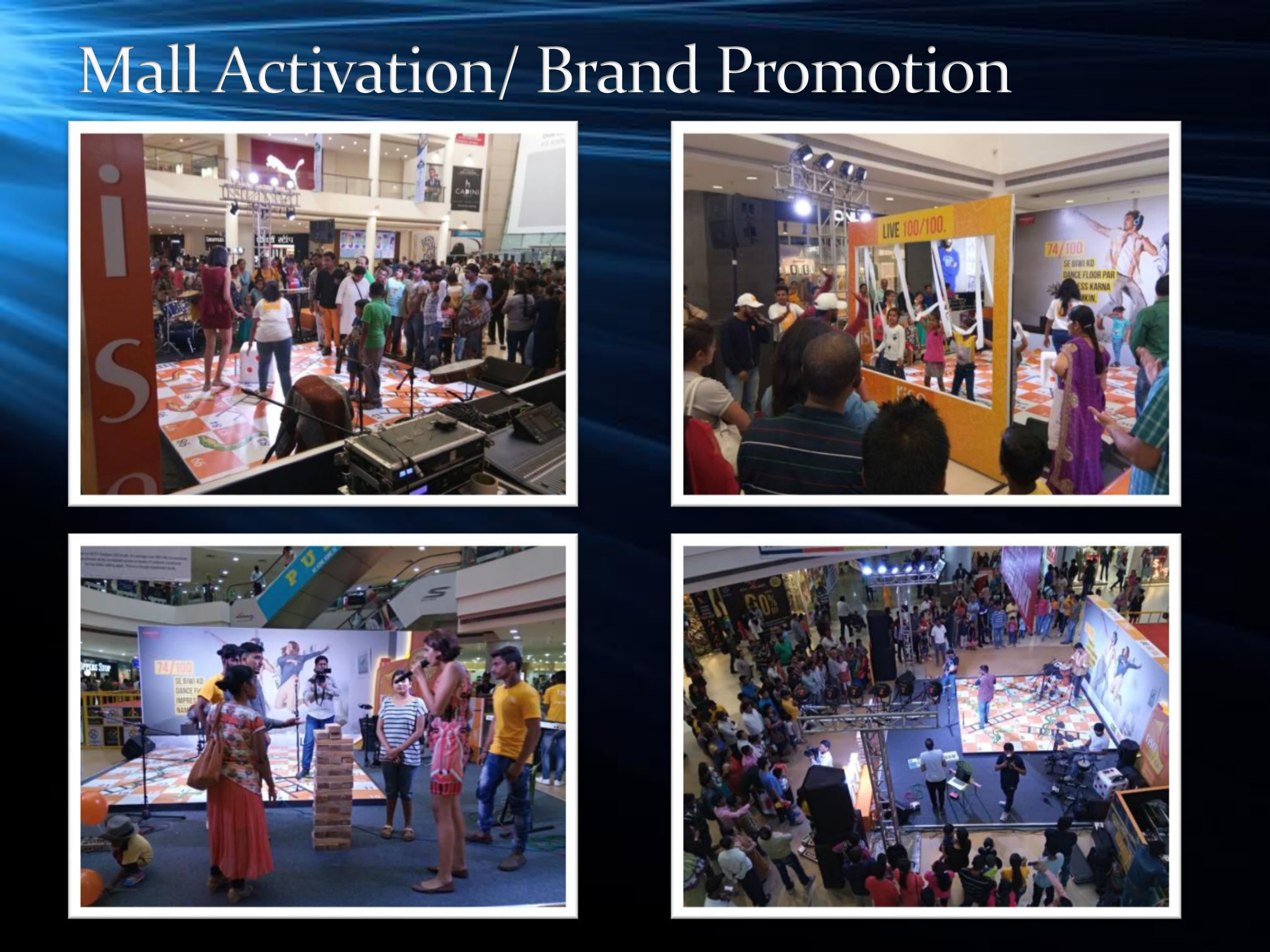 Mall Activation — Footfall Capture — Madrox event