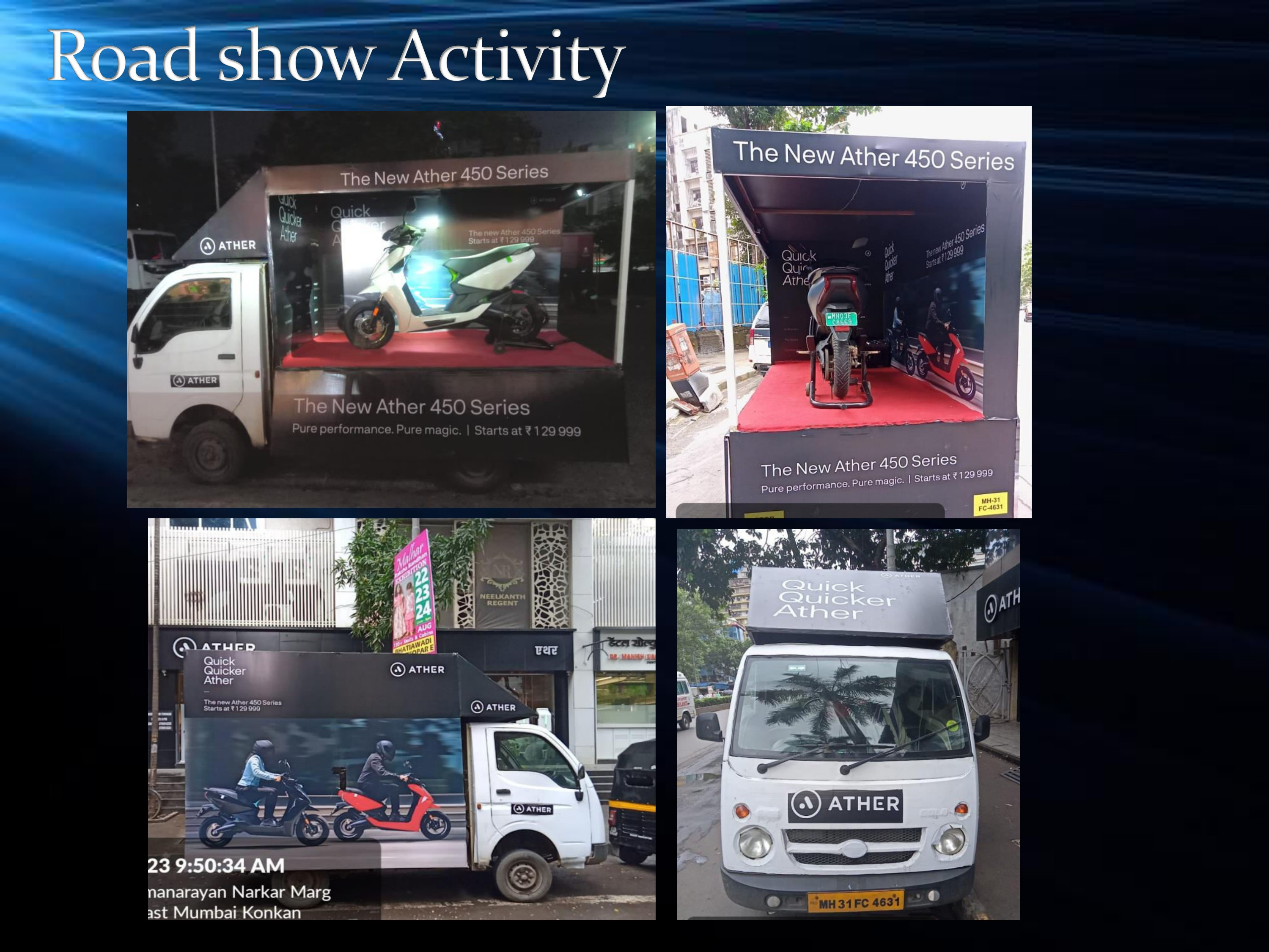 Ather 450 Series Launch Tour — Madrox event