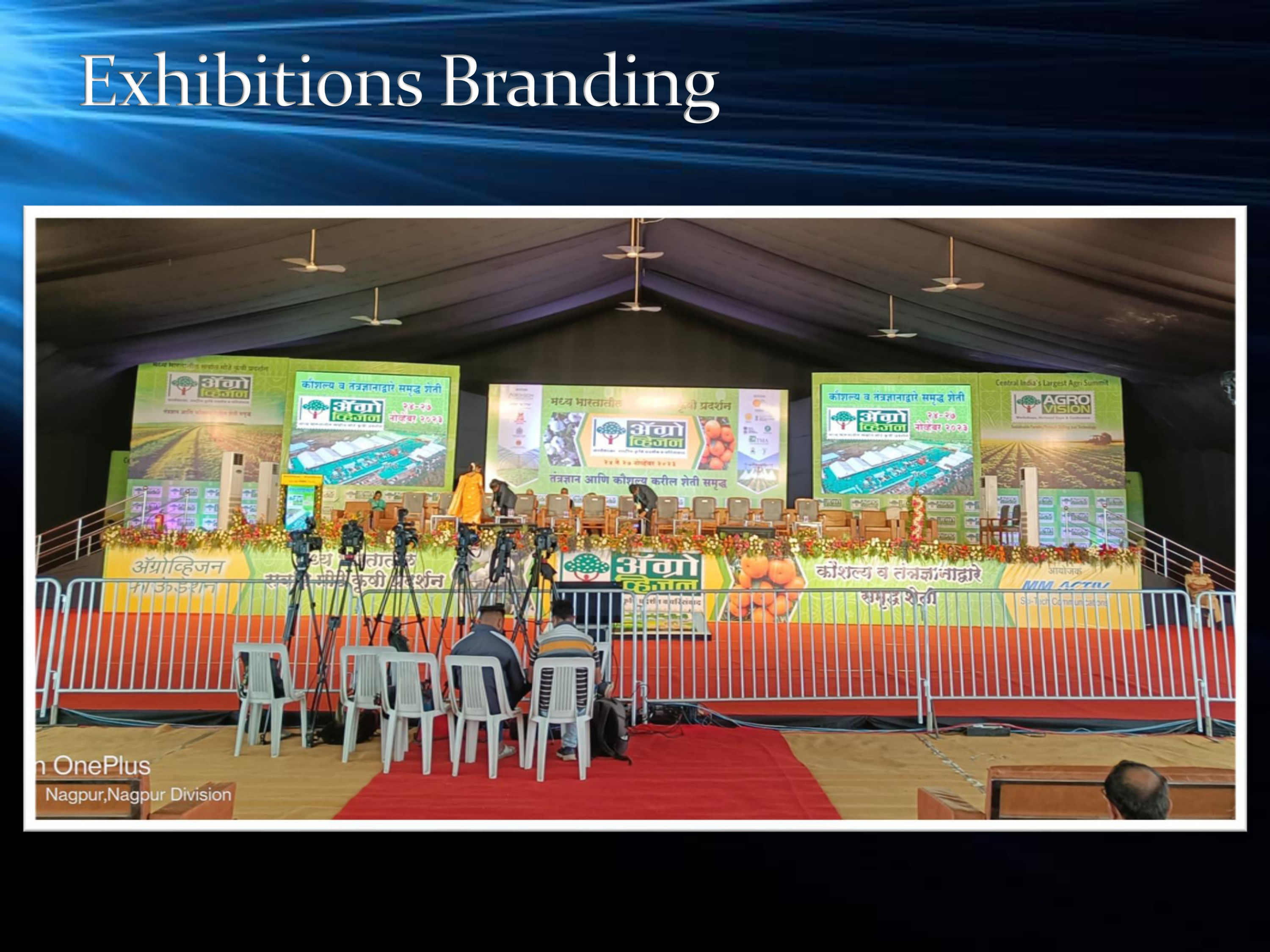 Exhibition Branding & Wayfinding — Madrox event