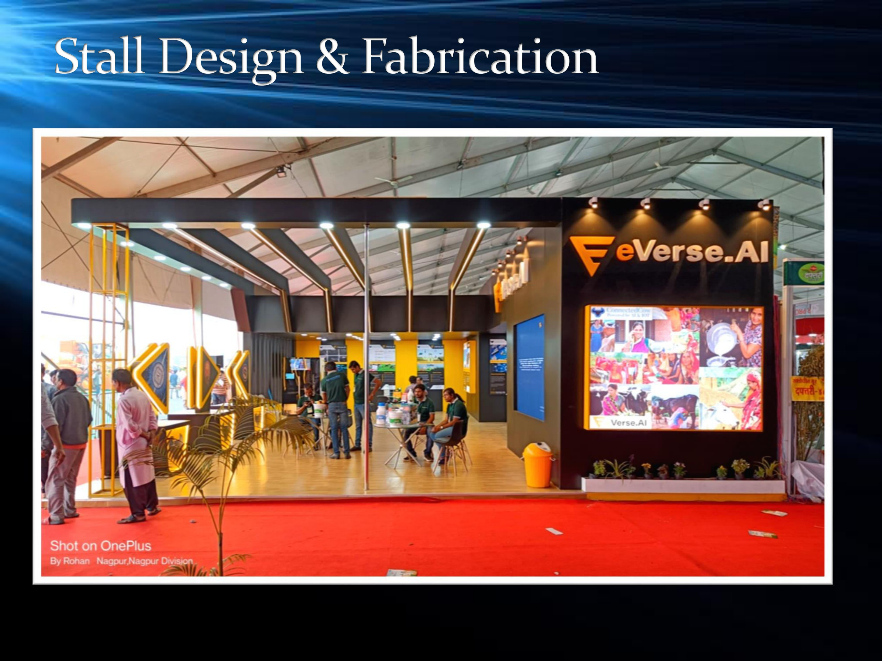 Premium Stall Fabrication — Madrox event